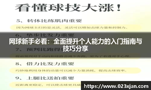 网球新手必看：全面提升个人能力的入门指南与技巧分享